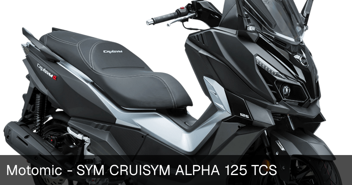 CRUISYM ALPHA 125 TCS